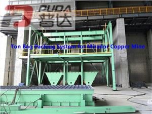 Ton Bag Packing System For Mirador Copper Mine