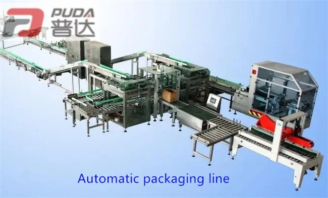 Fully Automatic Packaging And High-Level Palletizing Production Line best