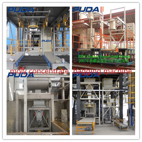 moly concentrate bagging machine moly concentrate bagging machine
