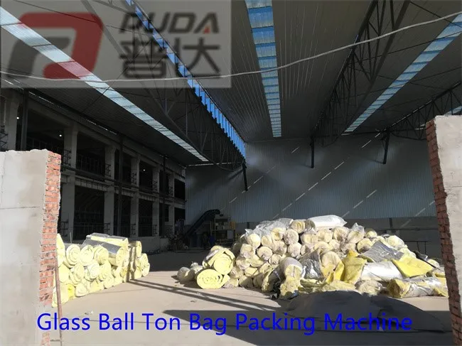 Glass ball ton bag packing machine 8