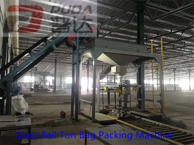 glass ball ton bag packing machine glass ball ton bag packing machine