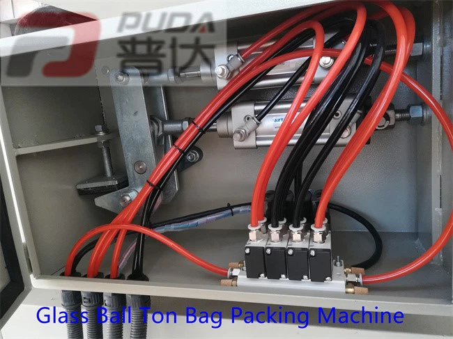 Glass ball ton bag packing machine 4