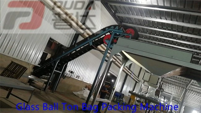 glass baall ton bag packing machine 2